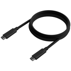 Cable USB 3.2 Tipo-C Aisens A107-0707 5GBPS 3A 60W/ USB Tipo-C Macho - USB Tipo-C Macho/ Hasta 60W/ 625Mbps/ 5m/ Negro