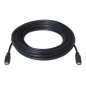 Cable HDMI 2.0 4K Aisens A120-0375/ HDMI Macho - HDMI Macho/ Hasta 10W/ 2250Mbps/ 25m/ Negro