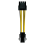 Cable de Alimentación Microprocesador Nanocable 10.19.1401/ Molex -4+4 PIN Macho - Molex 4 PIN Hembra/ 15cm
