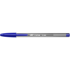 Caja de Bolígrafos de Tinta de Aceite Bic Cristal Large 880656/ 50 unidades/ Azules
