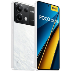 Smartphone Xiaomi POCO X6 12GB/ 256GB/ 6.67'/ 5G/ Blanco