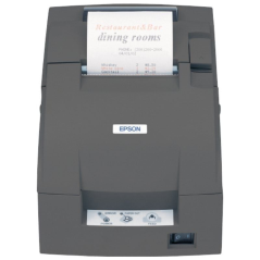 Impresora de Tickets Epson TM-U220B/ Ancho papel 76mm/ USB/ Negra