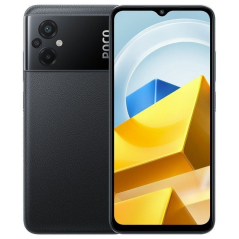 Smartphone Xiaomi POCO M5 6GB/ 128GB/ 6.58'/ Negro