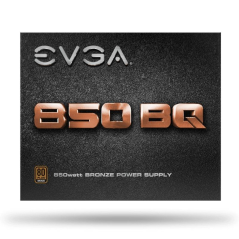 Fuente de Alimentación EVGA 850 BQ/ 850W/ Ventilador 14cm/ 80 Plus Bronze