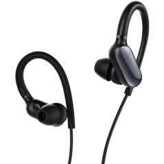 Auriculares Inalámbricos Deportivos Xiaomi Mi Sports Black 15235/ con Microfono/ Bluetooth/ Negro