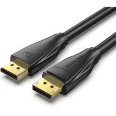 Cable DisplayPort 1.4 8K Vention HCDBJ/ DisplayPort Macho - DisplayPort Macho/ 5m/ Negro