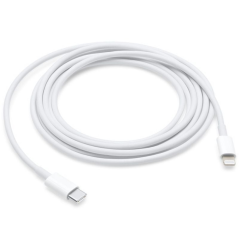 CABLE USB TIPO-C A LIGHTNING APPLE MKQ42ZM/A - 2 METROS