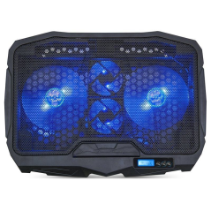 Soporte Refrigerante Spirit Of Gamer Airblade 600 Azul para Portátiles hasta 17.3'/ Iluminación LED