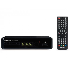 RECEPTOR DVB-T2 HD FONESTAR RDT-758HD - PVR CON TIME SHIFT - USB - EPG - HDMI - EUROCONECTOR - NEGRO