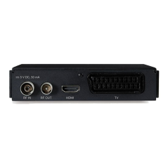 RECEPTOR DVB-T2 HD FONESTAR RDT-758HD - PVR CON TIME SHIFT - USB - EPG - HDMI - EUROCONECTOR - NEGRO