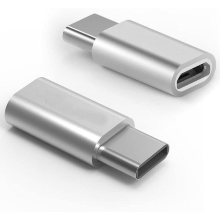 Adaptador Micro USB 3GO A201 Micro USB Hembra - USB Tipo-C Macho