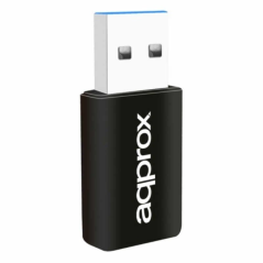ADAPTADOR USB WIFI APPROX APPUSB1200MI - 2.4/5GHZ - 802.11 AC/B/G/N - USB 3.0 - COMPATIBLE WINDOWS/LINUX/MAC