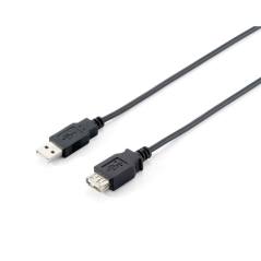 CABLE ALARGADOR USB 2.0 EQUIP 128852 - CONECTORES MACHO - HEMBRA - 5M