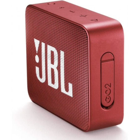 Altavoz con Bluetooth JBL GO 2/ 3W/ 1.0/ Rojo