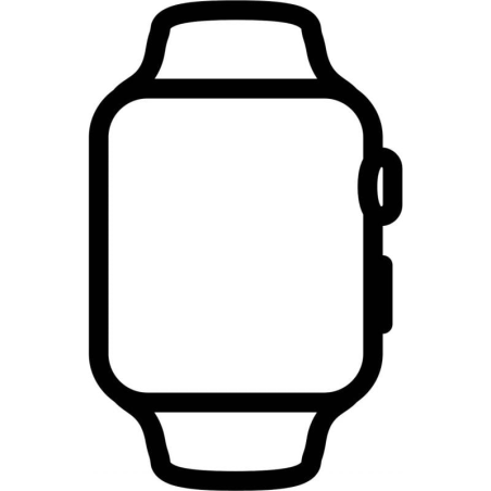 Apple Watch SE/ GPS/ 44mm/ Caja de Aluminio en Plata/ Correa Deportiva Blanca