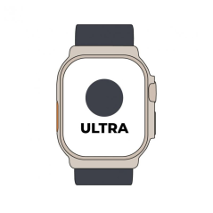 Apple Watch Ultra/ GPS/ Cellular/ 49mm/ Caja de Titanio/ Correa Ocean Medianoche