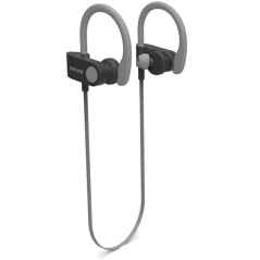 Auriculares Intrauditivos Bluetooth Denver BTE-110/ con Microfono/ Gris