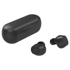 Auriculares Bluetooth Hiditec Kondor con estuche de carga/ Autonomía 6h/ Negros