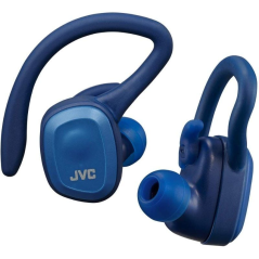 Auriculares Deportivos Bluetooth JVC HA-ET45T con estuche de carga/ Autonomía 4h/ Azules