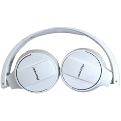 Auriculares Inalámbricos Pioneer SE-MJ553BT-W/ con Micrófono/ Bluetooth/ Blancos