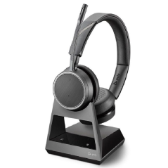 Auriculares Inalámbricos Plantronics Voyager 4220 Office 2 Way Base/ con Micrófono/ Bluetooth- RJ/ USB/ Negros