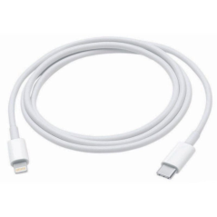 Cable Lightning 3GO C138/ Lightning Macho - USB Tipo-C Macho/ 1m/ Blanco