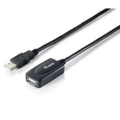 Cable Alargador USB 2.0 Equip 133336 USB Macho - USB Hembra/ 5m