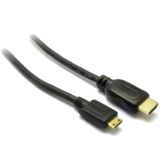 CABLE HDMI-MINI HDMI GEBL HD4535E15 - ALTA VELOCIDAD CON CANAL ETHERNET - 1.5M