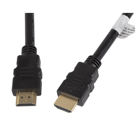 CABLE HDMI LANBERG CA-HDMI-10CC-0018-BK - CONECTORES MACHO / MACHO - RESOLUCIÓN HASTA 1080P - 1.8 METROS