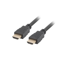 Cable HDMI Lanberg CA-HDMI-11CC-0010-BK/ HDMI Macho - HDMI Macho/ 1m/ Negro