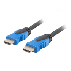 Cable HDMI Lanberg CA-HDMI-20CU-0010-BK/ HDMI Macho - HDMI Macho/ 1m/ Negro