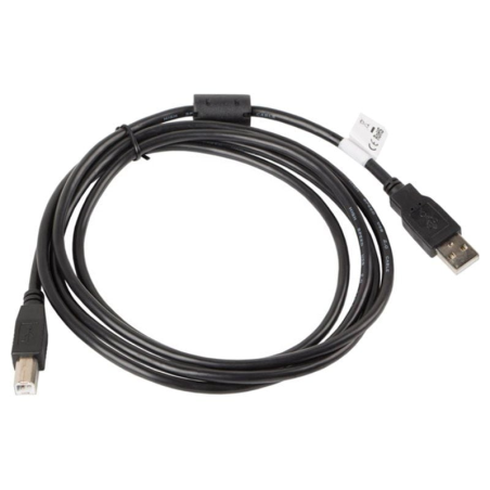 Cable USB Impresora Lanberg CA-USBA-11CC-0018-BK/ USB Macho - USB Macho/ 1.8m/ Negro