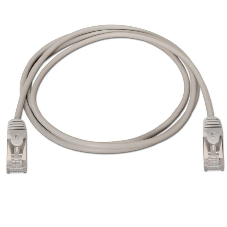 Cable de Red RJ45 FTP Aisens A134-0216/ Cat.5e/ 50cm/ Gris