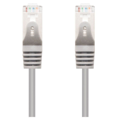 Cable de Red RJ45 FTP Nanocable 10.20.0801/ Cat.6/ 1m/ Gris