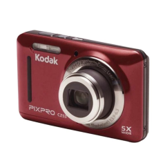 Cámara Digital Kodak Pixpro CZ53/ 16MP/ Zoom Óptico 5x/ Roja