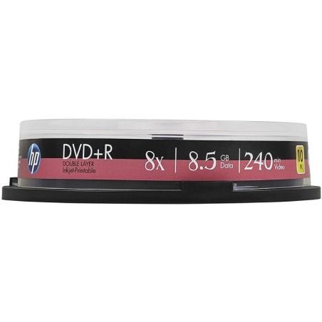 DVD+R HP DRE00060-3 DL 8X/ Tarrina-10uds