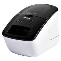 Impresora de etiquetas brother ql-700/ térmica/ ancho etiqueta 62mm/ usb/ blanca y negra