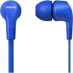 Auriculares Intrauditivos Philips TAE1105BL/ con Micrófono/ Jack 3.5/ Azules