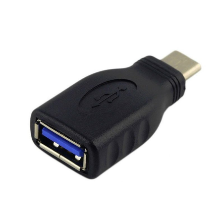 Adaptador USB 3.1 Tipo-C Aisens A108-0323/ USB Tipo-C Macho - USB Hembra