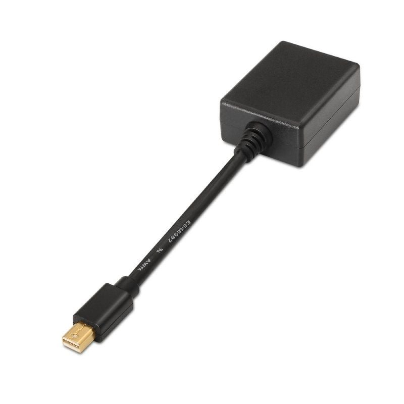 Adaptador Aisens A125-0135/ Mini Displayport Macho - VGA Hembra