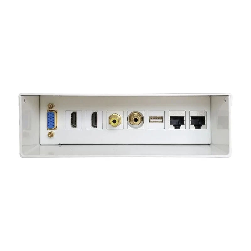 Caja de Conexiones Aisens A127-0340/ VGA - 2 HDMI - Jack 3.5 - RCA - 1 USB - 2 RJ45 Caja de Conexiones Aisens A127-0340/ VGA - 2 HDMI - Jack 3.5 - RCA - 1 USB - 2 RJ45