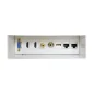 Caja de Conexiones Aisens A127-0340/ VGA - 2 HDMI - Jack 3.5 - RCA - 1 USB - 2 RJ45