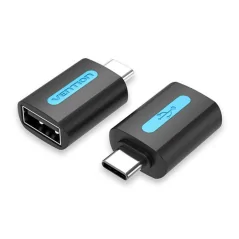 Adaptador USB 3.0 Vention CDTB0/ USB Tipo-C Macho - USB Hembra