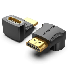 Adaptador HDMI 4K 270º Vention AINB0/ HDMI Macho a HDMI Hembra