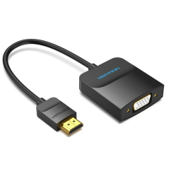 Convertidor HDMI a VGA Vention 42154/ HDMI Macho a VGA Hembra