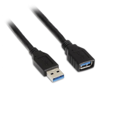 Cable Alargador USB 3.0 Aisens A105-0042/ USB Macho - USB Hembra/ 2m/ Negro
