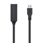 Cable Alargador USB 3.0 Aisens A105-0408/ USB Macho - USB Hembra/ 10m/ Negro