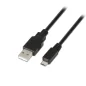 Cable USB 2.0 Aisens A101-0029/ USB Macho - MicroUSB Macho/ 3m/ Negro