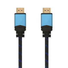 Cable HDMI 2.0 4K Aisens A120-0359/ HDMI Macho - HDMI Macho/ 5m/ Negro/ Azul