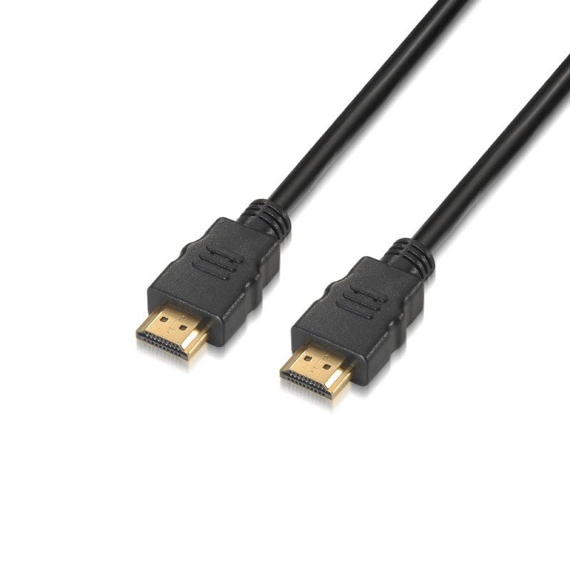 Cable HDMI 2.0 4K Aisens A120-0372/ HDMI Macho - HDMI Macho/ 10m/ Negro